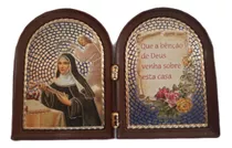 B. Antigo - Capelinha Sacra Com Imagem De Santa Rita Csr1