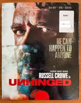 Bluray + Dvd Fúria Incontrolável - Unhinged - Russell Crowe