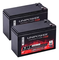 2baterias Para Nobreak Apc Sms Nhs 12v 9ah Unipower Up1290