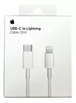 Cable Lightning A Usb-c De 2 Metros (carga Rápida) Original