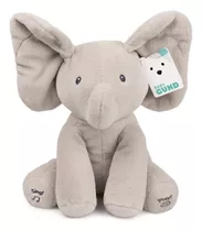 Baby Gund Elefante Flappy Animado - Canta Brinca Peek-a-boo
