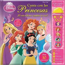 Libro Canta Con Las Princesas El Microfono Cambia Tu Voz (ca