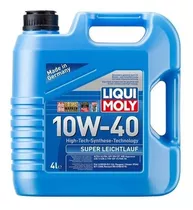 Aceite 10w40 Liqui Moly Tec. Sintetica 4l Bencina Y Diesel