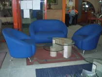 Juego De Mueble Sofa De 2 Puestos Y Dos Poltronas.diviana . 