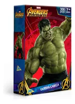 Quebra-cabeça 200 Peças-marvel Avengers Infinity War (hulk)