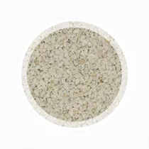 Piedra Decorativa - Ideal Para Macetas, White Snow 04-s-25 Granulometría Máxima 0.5 Cm Granulometría Mínima 0.4 Cm