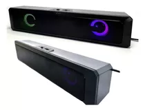 Soundbar Alto Falante Usb P2 Pc Tv Gamer Cel Led Caixa Som