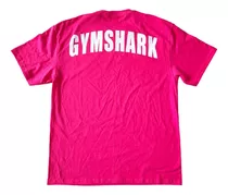 Playera Oversize Unisex Gym Shark Sport Casual Negro Blanco