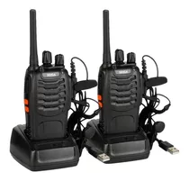 2 X Radio Comunicacion B888s Walkie Talkie Seisa