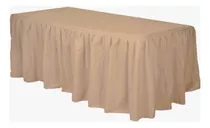 Mantel Bambalina Para Mesa De 1.80x0.73 Varios Colores 