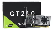 Placa De Vídeo Duex Geforce Gt210, 1gb, Gddr3, 64-bit, Preto