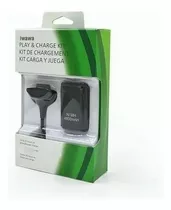 Kit Carga Y Juega Para Control Xbox 360 Cable Y Pila Mayoreo