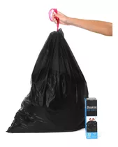 24 Bolsas De Basura Grande Basuritas, 65x77 Cm, Pack 2x12 Color Negro