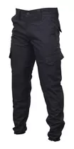 Pantalon Policial Tactico Azul Cargo Hombre Alcatraz