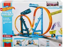 Hot Wheels - Pista Track Builder - Kit De Loops Ajustáveis