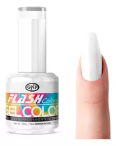 Esmaltes Semipermanentes Gnp 15ml Vegano, 21 Free, Hema Free Color 264 French White Blanco