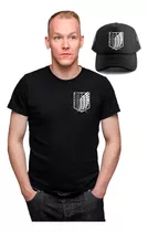 Combo Remera + Gorra - Attack On Titan - Unisex