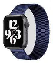 Pulseira Loop Milanese Para Apple Watch Serie 7 - 41mm 45mm