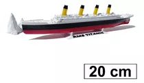 Miniatura Navio Rms Titanic 20 Cm + Iceberg + Suporte