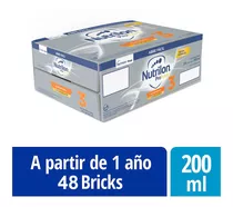 Leche De Fórmula Líquida Nutricia Bagó Nutrilon Profutura 3 En Brick 48 Unidades De 200ml 1 Año En Adelante