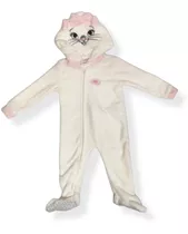 Pijama Mameluco Polar Gorro Niña Toddler Marie Disney 821vj