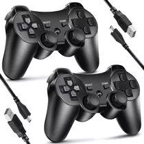 2 Controle Usb Pc Compatível Ps3 Joystick Gamer Dual Shock