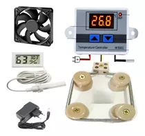 Kit Para Chocadeira 110v Termostato,resistência,medido,culer