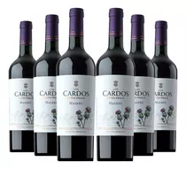 Vino Los Cardos Malbec Caja X6 Unidades