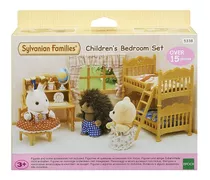 Sylvanian Families Cama Cucheta Niños Set Escritorio Juguete