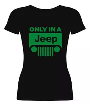 Remera Mujer Algodón Jeep Only In A Jeep