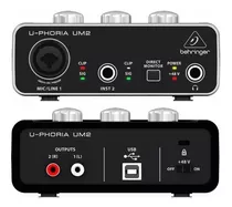 Interface De Audio Usb Behringer U-phoria Um2