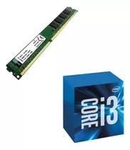 Kit Processador I3 4130 + Memória Ram 8gb Kingston C/ Cooler