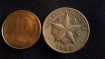 Moneda Cuba Un Peso 1985 Bronce (p04)