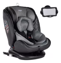 Butaca Auto Infanti Giro 360º Isofix Con Espejo Retrovisor