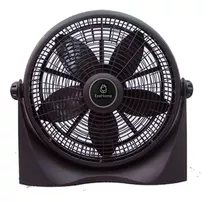 Ventilador De Pared Y De Piso/de Techo Exahome Iv12 Turbo Negro Con 5 Palas, 12  De Diámetro 220 v