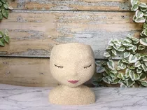 Maceta Rostro De Mujer Para Interior 10cm Altura