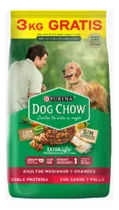 Alimento Dog Chow Adultos Mediano Y Grandes 21+3 Kg