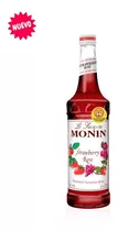 Syrup Jarabe Saborizante Monin Sabor Fresa Y Rosa 750 Ml