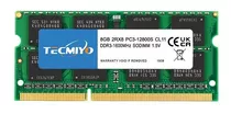 Memoria Ram Gamer Color Verde  8gb 1 Tecmiyo 8gb-ddr3-1600mhz-pc3-12800s-g0