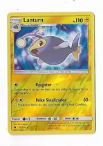 Pokemon Lanturn Reverse Foil Sol E Lua Trovões Perdidos Fret