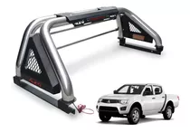 Barra Antivuelco Mitsubishi L200 2006-2015 Acero Inoxidable 