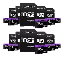 Kit 40 Tarjeta De Memoria 16gb Sd Adata Ausdh16guicl10-ra1