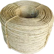 Corda Sisal 6mm Arte Decoração E Arranhadores De Gatos 100m