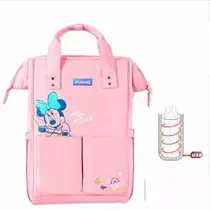 Pañalera Multinfuncional Morral Tipo Disney Con Usb