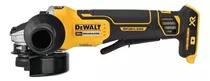 Miniesmeriladora Angular Inalámbrica Dewalt Dcg413b Color Amarillo 800 W + Accesorio