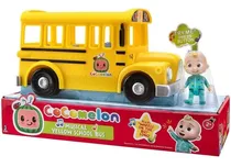 Cocomelon Yellow School Bus Ônibus Escolar Amarelo Com Som