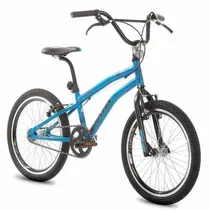 Bicicleta  Urbana Infantil Houston Juvenil Furion Aro 20 Freio V-brakes Cor Azul-fosco