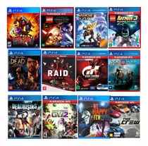 C. Com 175 Jogos - Ps4/ Digital