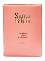 Biblia Reina Valera 1960 Letra Gigante Cierre Pjr Conc. Rosa, De Sociedades Bíblicas Unidas. Editorial Sociedades Bíblicas Unidas En Español, 0