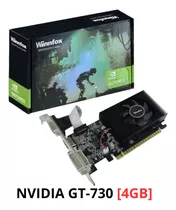 Tarjeta Grafica Video Gpu Nvidia Gt730 4gb Ddr3 Hdmi Vga Dvi